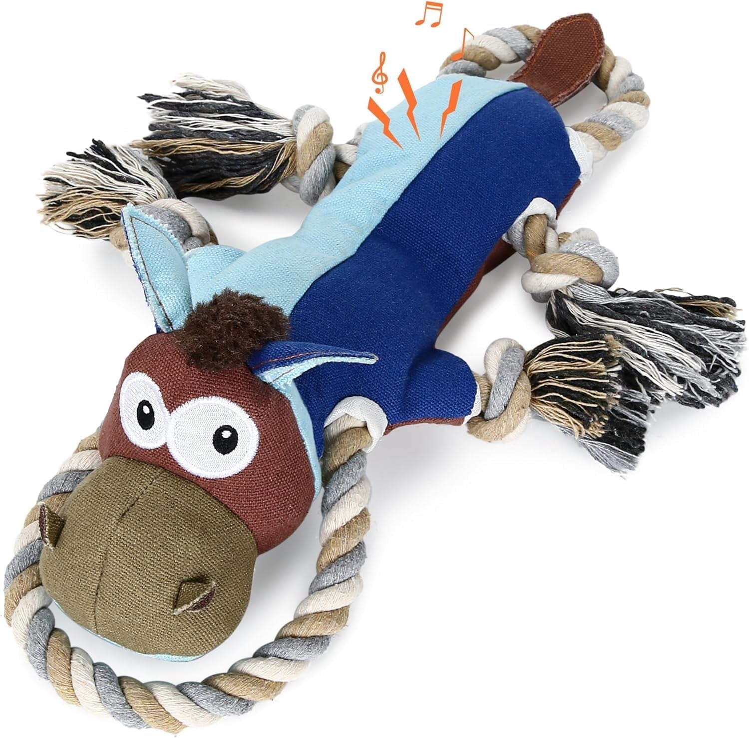 Dog Toys for Aggressive Chewers,Tough Indestructible Dog Toys,Squeaky Toys....