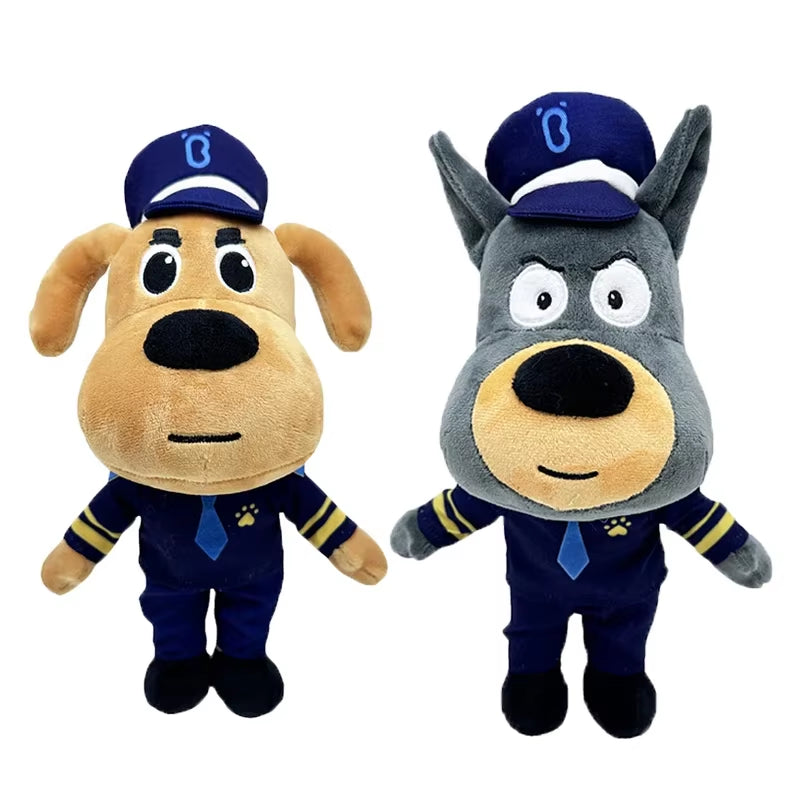 2/3Pcs Sheriff Labrador Dog Plush Toy Stuffed Animal Plushie Dolls Detective Security Sergeant Kids Fans Birthday Christmas Gift